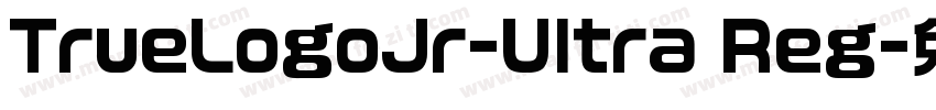 TrueLogoJr-Ultra Reg字体转换